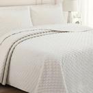 Colcha Cobre Leito Casal Camesa Ilusion Punto 3 Pçs Microfibra Toque Macio 220x240cm Colcha Cobre Leito Casal Camesa Ilusion Punto 3 Pçs Microfibra Toque Macio 220x240cm