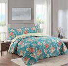 Colcha Cobre Leito Queen Patchwork Dupla Face - Rozac Colcha Cobre Leito Queen Patchwork Dupla Face - Rozac