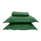 Colcha Cobre Leito Siena Roll Solteiro 2 Peças Verde