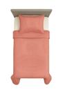 Colcha Cobre Leito Solteiro Avulso Percal 150 Fios
