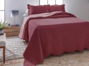 Colcha Cobre Leito Ultrasonic Dupla Face Dyuri Lisa - Jolitex