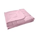 Colcha Cobreleito Solteiro 1,20m Viúva 100% Algodão Malha Rosa Arrumadinho Enxovais