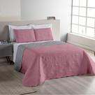 Colcha de Cama Box Casal Padrão Cobre Leito Bouti Dupla Face Matelado 03 Peças Tropical