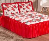 Colcha de cama vermelha top