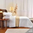 Colcha de Piquet Hotel King Branco Golden TEKA Profiline
