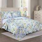 Colcha e Porta-Travesseiro Evolution Patchwork Solteiro 160x230cm Camesa