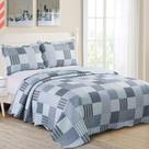 Colcha Evolution Patchwork Skada Camesa Casal
