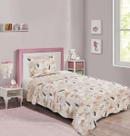 Colcha Infantil Solteiro 160x230 Cisne Patchwork Camesa