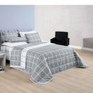 Colcha King 3 peças Cobre Leito Micropercal 200 Fios Dupla Face Austin