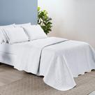 Colcha King Bouti Dupla Face 3 Peças - Branco