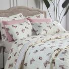 Colcha Kit Cobre Leito Cama Queen 3 Peças Essencialle Algodão 160 Fios Varias Cores Estampado Luxo