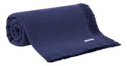 Colcha Manta Buddemeyer King In Design 100% Algodão Azul