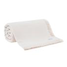 Colcha Manta Decorativa Buddemeyer In Design Casal 100% Algodão Cor:Bege 1436