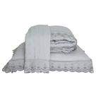 Colcha Percal Soft 300 Rendada Queen