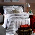 Colcha Piquet Estampada Casal Queen 3 peças 220x250cm DOHLER