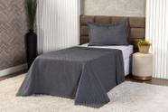 Colcha Piquet King Size 3 Peças Com Fronhas