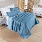 Colcha Queen 200 Fios Matelado Ultrassônico com Babado 03 Peças Alice Colcha Queen 200 Fios Matelado Ultrassônico com Babado 03 Peças Alice
