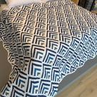 Colcha Queen Basic 100% Poliéster 210x230cm Azul