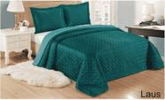 Colcha Queen Cetim Fashion 3 PÇS Dupla Face Luxo