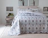 Colcha Queen Rozac Dupla Face Estampado Micromatelado 3 Peças Colcha Queen Rozac Dupla Face Estampado Micromatelado 3 Peças