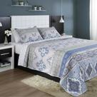 Colcha Queen Size Bouti Dupla Face 240x260 3 Peças Estampa 6 Colcha Queen Size Bouti Dupla Face 240x260 3 Peças Estampa 6