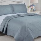 Colcha Queen Size Egeu 2,40x2,60m C/2 Porta Travesseiros Camesa