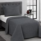 Colcha Solteiro Camesa Bullet 2 Peças Cobre Leito Matelassê 160x230 Macia Lavável