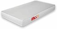 Colchão baby branco com espuma D18 tamanho 130x70x10 infantil para crianças e bebês elegante tecido confortável e liso