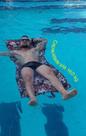colchão boia piscina praia colchão esteira flutuante ginastica academia ioga pesca