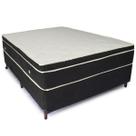 Colchão Cama Box King 1,93x2,03x0,28 Espuma D33 Cor Preto