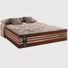 Colchão Casal com Espuma Látex 138x188x38 Robust Gel 220 Caramelo Cama inBox