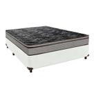 Colchão Casal D28 + Box Branco - Conforto