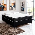 Colchão Casal D33 Paraiso + Base 138x188x60 Bom Pastor