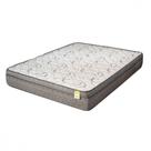 Colchão Casal De Espuma D-45 Dreemy Mega 138x188x25cm Cinza Com Branco Apolospuma Cinza Com Branco