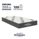 Colchão Casal de Espuma D33 Airtech 100 One Face (138x188x18) Ortobom Colchão Casal de Espuma D33 Airtech 100 One Face (138x188x18) Ortobom
