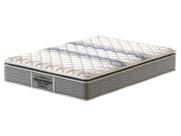 Colchão Casal Espuma AD Resistence Probel 28cm Branco/Cinza (138x188x28cm) Branco