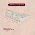 Colchão Casal Espuma Certificada D45 Orthocrin Diamante128X188X16 Medida Especial Tecido Resistente Antialérgico Colchão Casal Espuma Certificada D45 Orthocrin Diamante128X188X16 Medida Especial Tecido Resistente Antialérgico