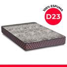 Colchão Casal Espuma D23 100% Espuma Certificada 138x188x14cm Maestro Altura:17cm