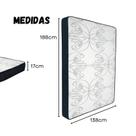 Colchão Casal Espuma D28 Resistente Firme 17cm 138x188 Alta Durabilidade Colchão Casal Espuma D28 Resistente Firme 17cm 138x188 Alta Durabilidade