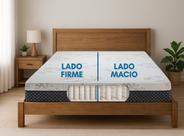 Colchão Casal Firme e Macio 2 Confortos Lado a Lado Com Molas Ensacadas 138x188x20cm D33 SDB Colchões