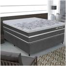 Colchão Casal Gazin Sleep Confort Mola Pock 158X198 Cm 610158/92806 Cinza