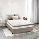 Colchão Casal Herval Molas Ensacadas 1,38m Bali Pillow Top com EcoSpuma