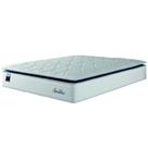 Colchão Casal King Molas Ensacadas Com Pillow Sevilha 193x203x33cm Branco/Cinza Hellen Colchão Casal King Molas Ensacadas Com Pillow Sevilha 193x203x33cm Branco/Cinza Hellen