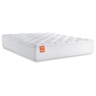 Colchão Casal King Molas Ensacadas Real Pillow Top 193x203x27cm Branco Inducol - Suporta até 130kg por Pessoa