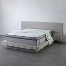 Colchão Casal Mola Ensacada 138CMX31CMX188CM Luna CabeCasa MadeiraOriginals Cinza Branco