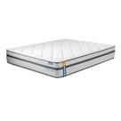 Colchão Casal Mola Ensacada Ultra Firm 138CMX30CMX188CM Luna CabeCasa MadeiraOriginals Cinza Branco