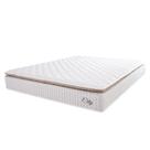 Colchão Casal Molas Ensacadas City Pillow Top 138x188x23cm Branco-bege Hellen Branco-bg Colchão Casal Molas Ensacadas City Pillow Top 138x188x23cm Branco-bege Hellen Branco-bg