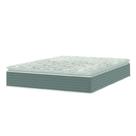 Colchão Casal Molas Ensacadas Pillow Top 138x188x25cm Martino Cinza Umaflex