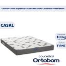 Colchão Casal Ortobom Espuma D33 138x188x20 Light Selado Firme