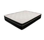 Colchão Casal Paris de Molas Ensacadas Preto 26x138x188